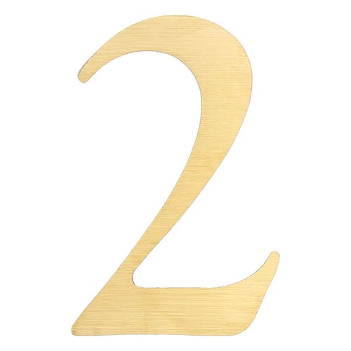 House numbers height - height, 4.5cm