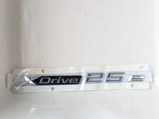 BMW X DRIVE XDRIVE 25E 25 E LOGO SIGLA EMBLEMA FREGIO STEMMA SCRITTA BADGE TARGA