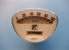 CONTACHILOMETRI ORIGINALE VEGLIA BORLETTI PER VESPA 50 90 SS VESPA NUOVA 125