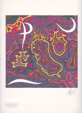 litografia Corrado Cagli "P" -