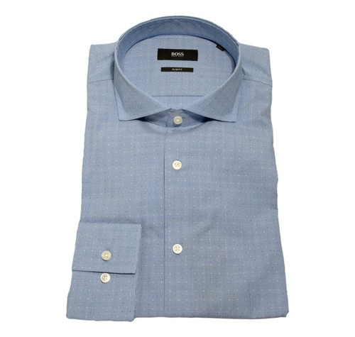 Hugo boss camicia celeste - hugo, slim