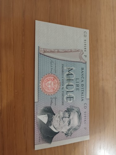 Banconota mille lire - banconota,