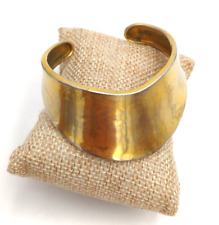 BRACCIALE DI DESIGN - ANNI '80 - FIRMATO - DORATO