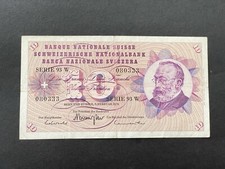 Svizzera banconota 10 - -,