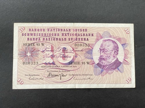 Svizzera banconota 10 - svizzera,