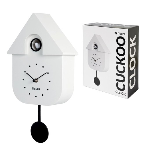 Fisura orologio cucù bianco - -,
