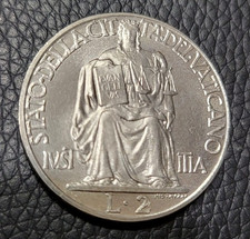 1942 Vatican City 2 Lire Coin