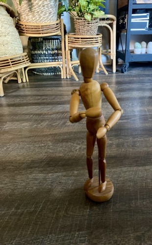 Vintage articulated wooden - articulated,