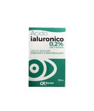GOCCE OCULARI IDRATANTI E RINFRESCANTI ACIDO IALURONICO COLLIRIO 10 ml GR FARMA