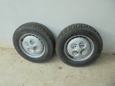 2 ruote con gomme chiodate per FIAT 165/70 13 - fuoristrada neve cross