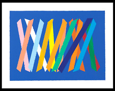 PIERO DORAZIO -  SERIGRAFIA   CM. 70,6 x 91 AMICI COLORI