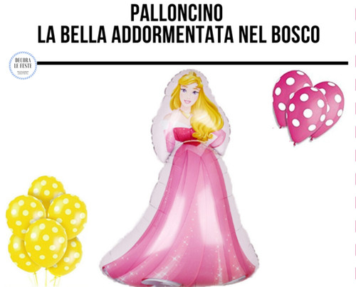 Palloncino principessa - xl,
