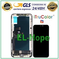 DISPLAY LCD iTruColor HD INCELL PER APPLE IPHONE XS TOUCH SCREEN SCHERMO MONITOR