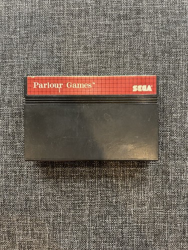 Parlour games sega master - (sega,
