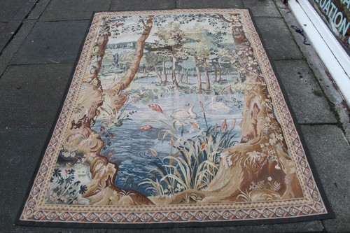 Tappeto aubusson verde - aubusson,