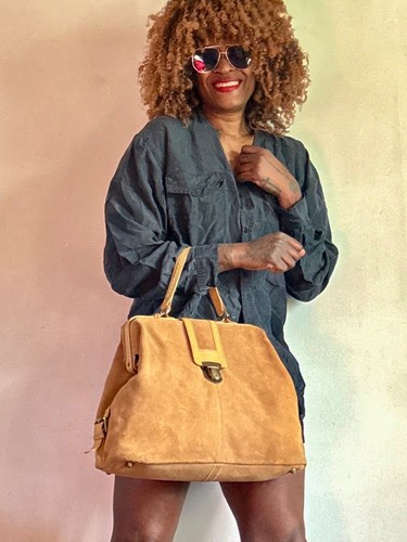 Vintage borsa mano messenger - a,