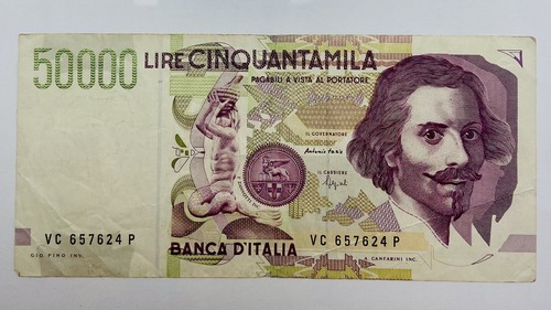 Banconota italia lire - banconota,
