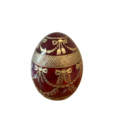 Faberge stile russo vetro