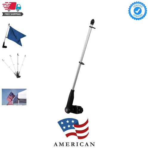 Carrello golf pennone nero - carrello,