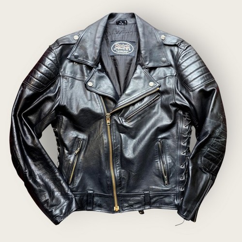 Giubbotto pelle chiodo biker - giubbotto,