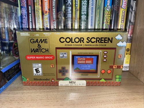 Nintendo game watch super - nintendo,