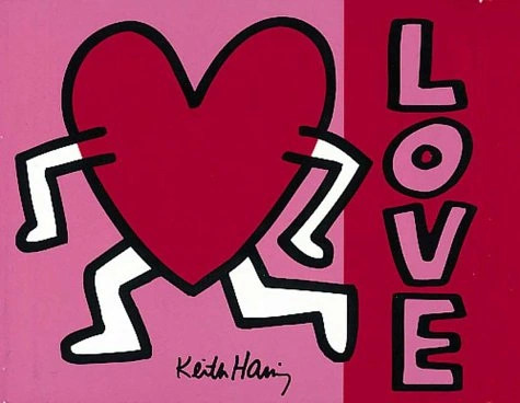 Keith haring quadro love - keith,