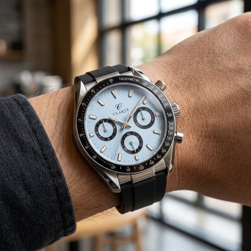 Orologio uomo quadrante blu - orologio,