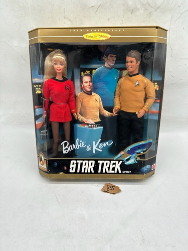 Mattel barbie ken star trek - mattel,