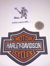 TOPPA PATCH RICAMATA  HARLEY DAVIDSON MOTO RADUNI CUSTOM BIKER MOTOCICLETTA 10x8
