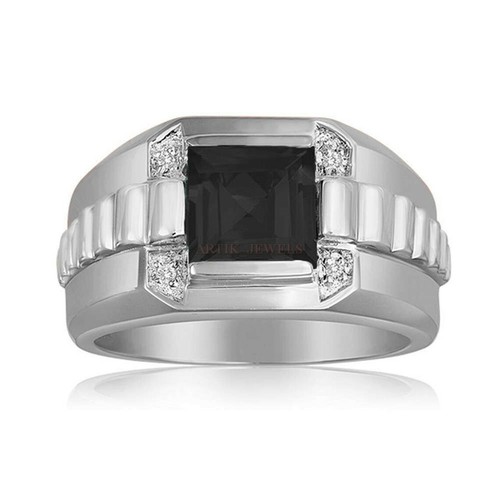 Naturale onice nera gemma con - nera,