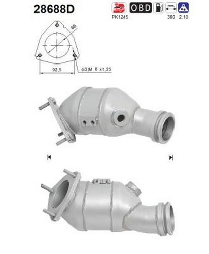 120 catalizzatore per - 88, kw