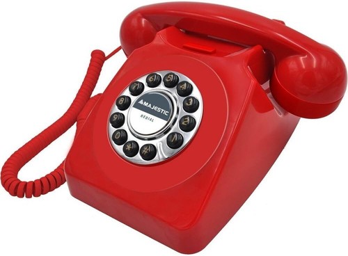 Telefono fisso vintage majesti - vintage,