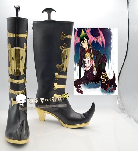 Scarpe cosplay blu esorcista