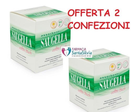 Saugella assorbenti cotton - saugella,