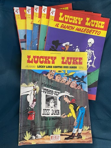Lucky luke lotto fumetti - luke,