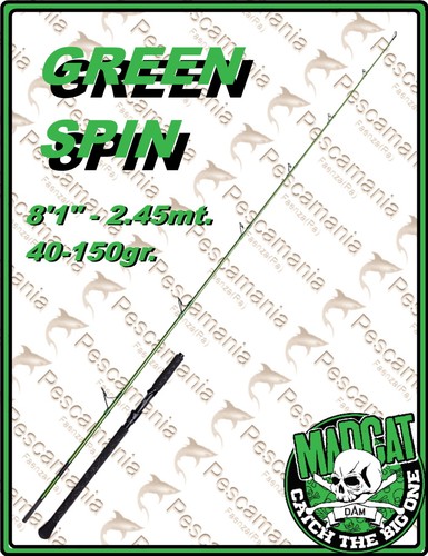 Canna madcat green - green, siluro