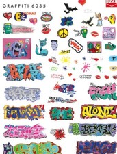 BUSCH 6035 Foglio di Graffiti