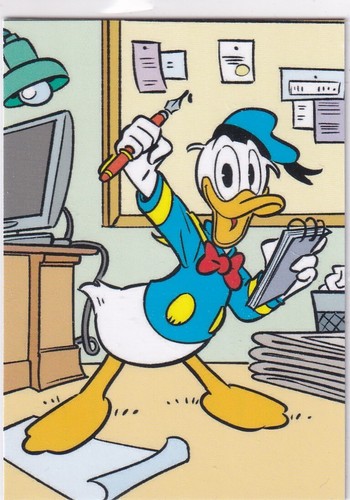 Donald duck anni - duck, adesivi
