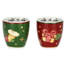 Thun, Set 2 caffeini in porcellana Sorprese di Natale # P5110P00 