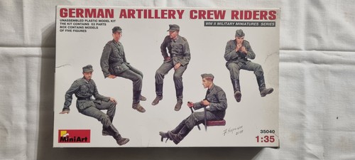 Miniart 35040 german - german, artillery