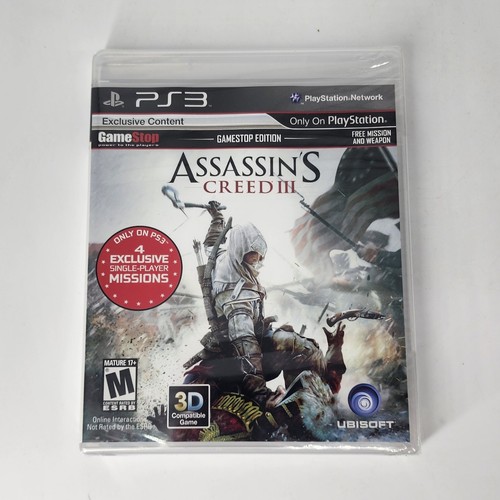 Assassin creed 3iii ps3 - assassin's,