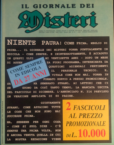 Giornale dei misteri - il,