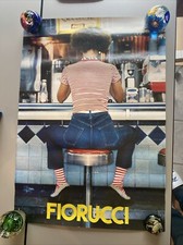 Fiorucci Jeans Poster Vintage 1976 Numero 1044 / 2000 Originale 1976 Fiorucci