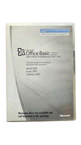 Microsoft office basic 2007 - microsoft,