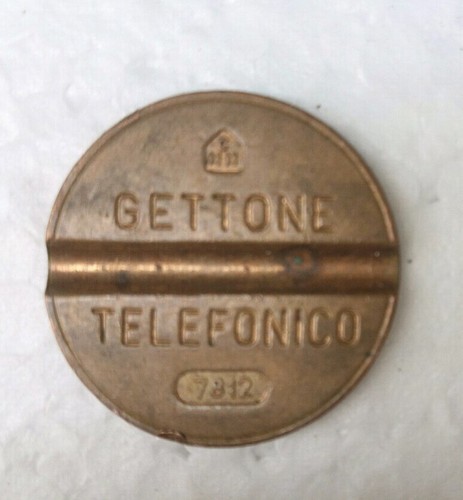 Gettone telefonico cmm - gettone,