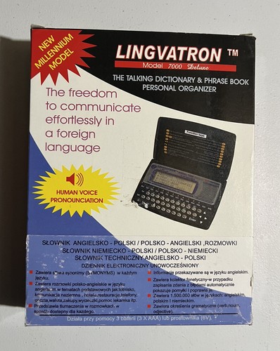 Lingvatron model 7000 deluxe - lingvatron,
