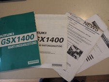 SUZUKI GSX 1400 Inazuma  ab 2002 Reparatur Wartung  Werkstatthandbuch