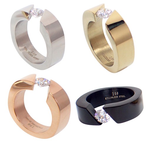 Anello acciaio inox - anello,