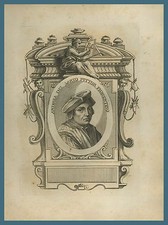 Andrea del Sarto d'Agnolo Vannucchi pittore Firenze Vasari 1790 Monastero Poppi