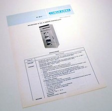 CARLO ERBA INCUBATORE DI CO2 A UMIDITA' CONTROLLATA DEPLIANT 1974 L1541S18  